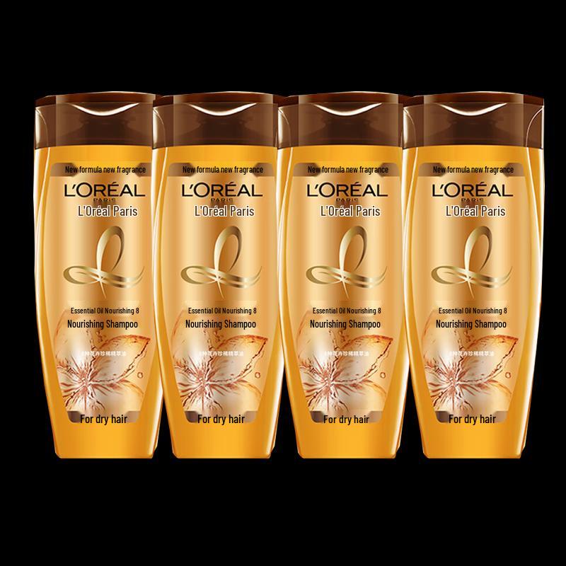Питательный шампунь с эфирными маслами L Oréal brown LOREAL
