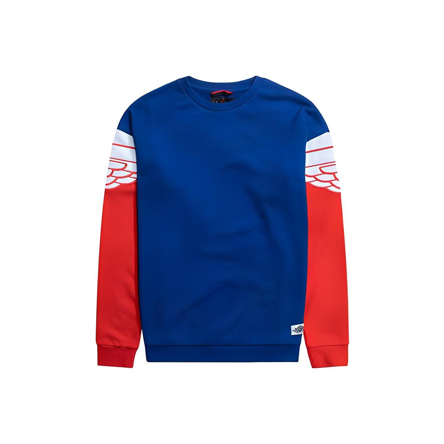 Мужской спортивный свитшот с круглым вырезом Jordan Топы Синий AO0426-455 XXXL blue