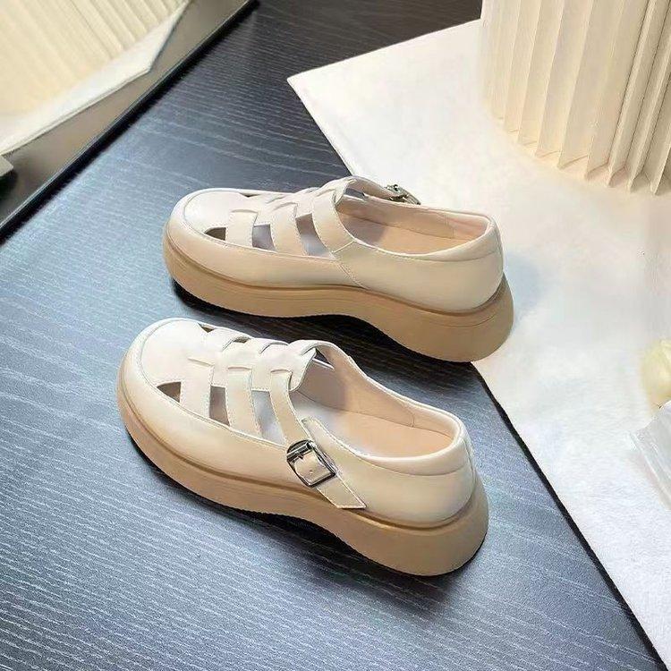 Женские свадебные босоножки с открытым носком 35 gray Avelle Foot
