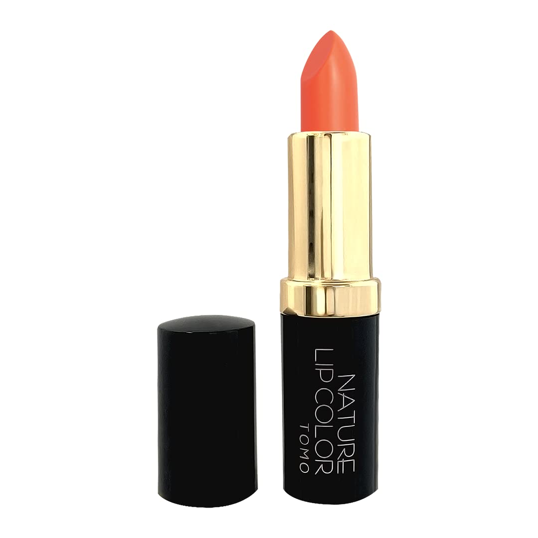 Гипоаллергенная помада, изготовленная из пищевых продуктов Nature Lip Color Доступна в 5 цветах, LC-03 (Коралловый Оранжевый) beige AniWorld