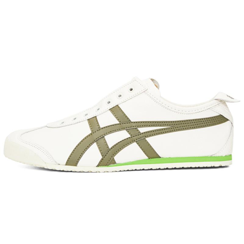 Кроссовки Onitsuka Tiger Mexico 66  Оливково-зеленый Белый  1183B815-105 37 gray