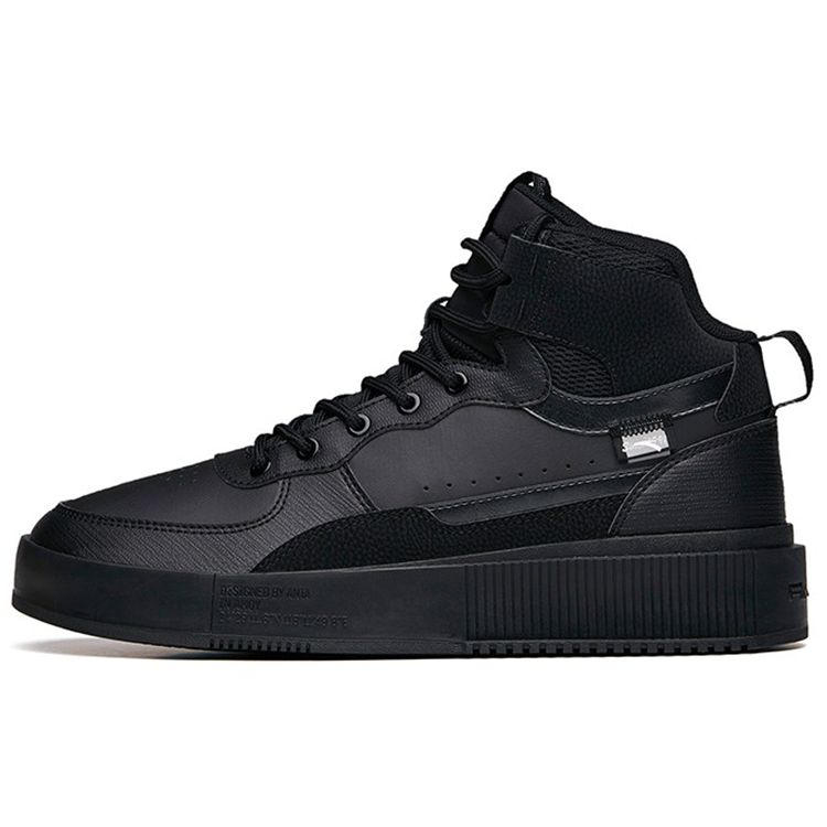 Anta Кроссовки Lifestyle Series Mid-Top мужские кроссовки черные 912138011-5 39 black