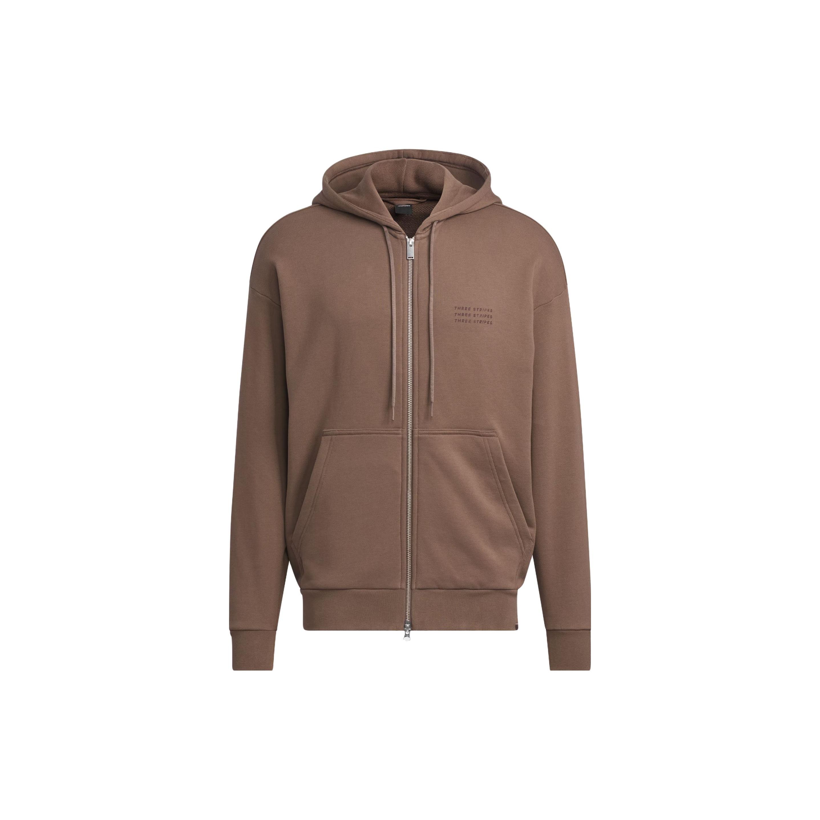 Adidas Спортивная куртка с капюшоном и принтом букв Мужская куртка Rock-Layer-Deep-Earth-Brown IS7427 XL gray