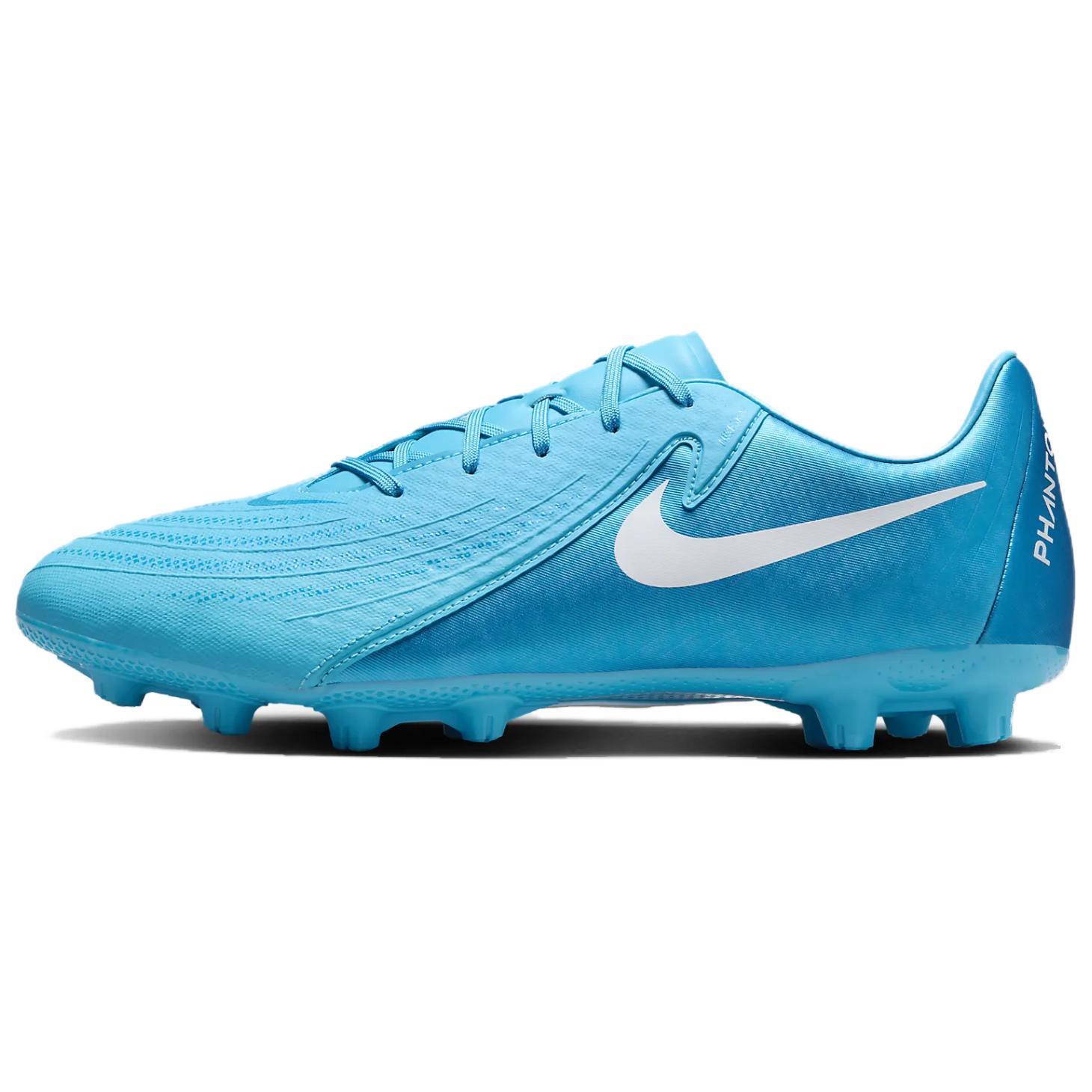 Nike Phantom GX 2 Academy Гибкие Удобные Нескользящие Прочные Футбольные Бутсы Мужские кроссовки Синий FJ2551-400 45 blue