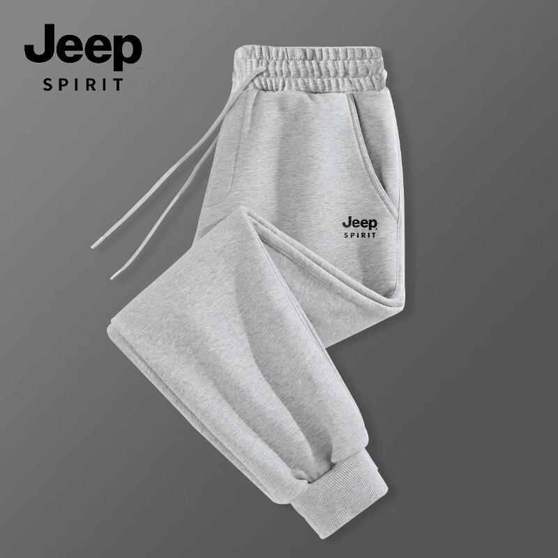 Мужские брюки-джоггеры в стиле business casual JEEP SPIRIT M gray JDST online