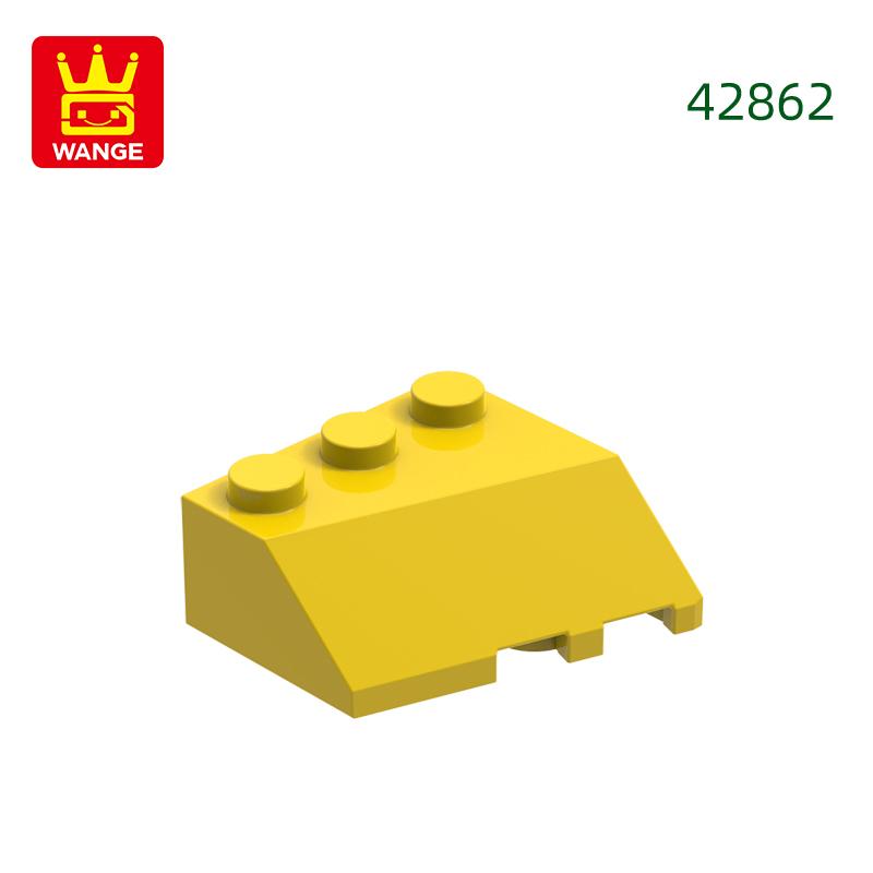 53 шт./лот 42862 Клин 3x3 Наклонный влево Аксессуары Совместимые с Кирпичами DIY Детская игрушка Детали для сборки about 53pcs yellow Professional fishing