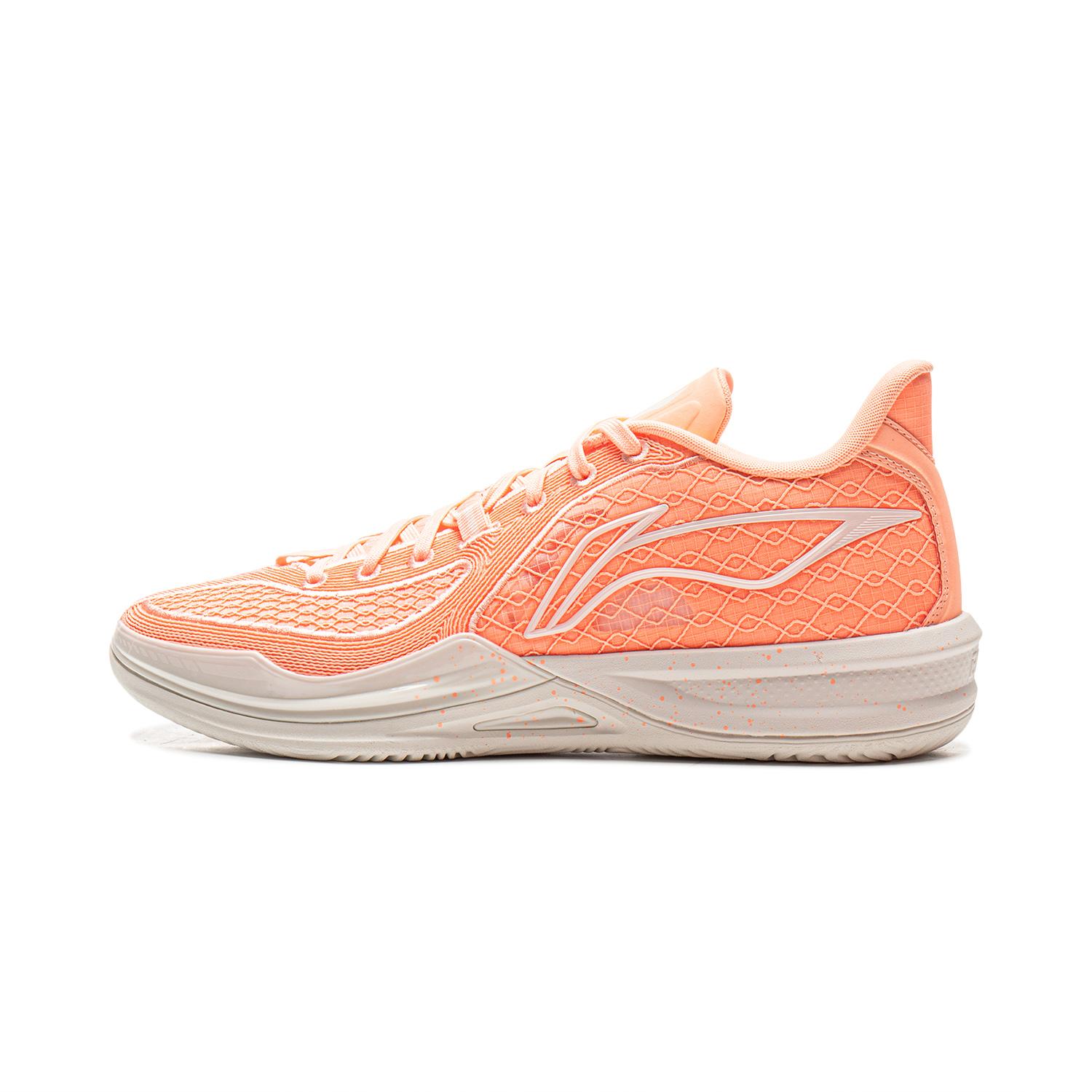 Li Ning Assassin 2 Технология амортизации Стабильная поддержка Комфортная амортизация Нескользящие Дышащие Низкие Баскетбольные Кроссовки ABPV007-6 43⅔ beige Li-Ning