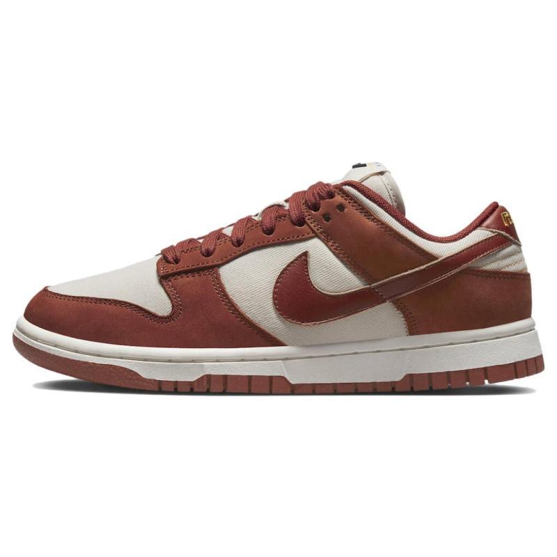Кроссовки для скейтбординга Nike Dunk Low  Light Orewood Brown Rugged Orange  Женские Кроссовки DZ2710-101 35.5 gray