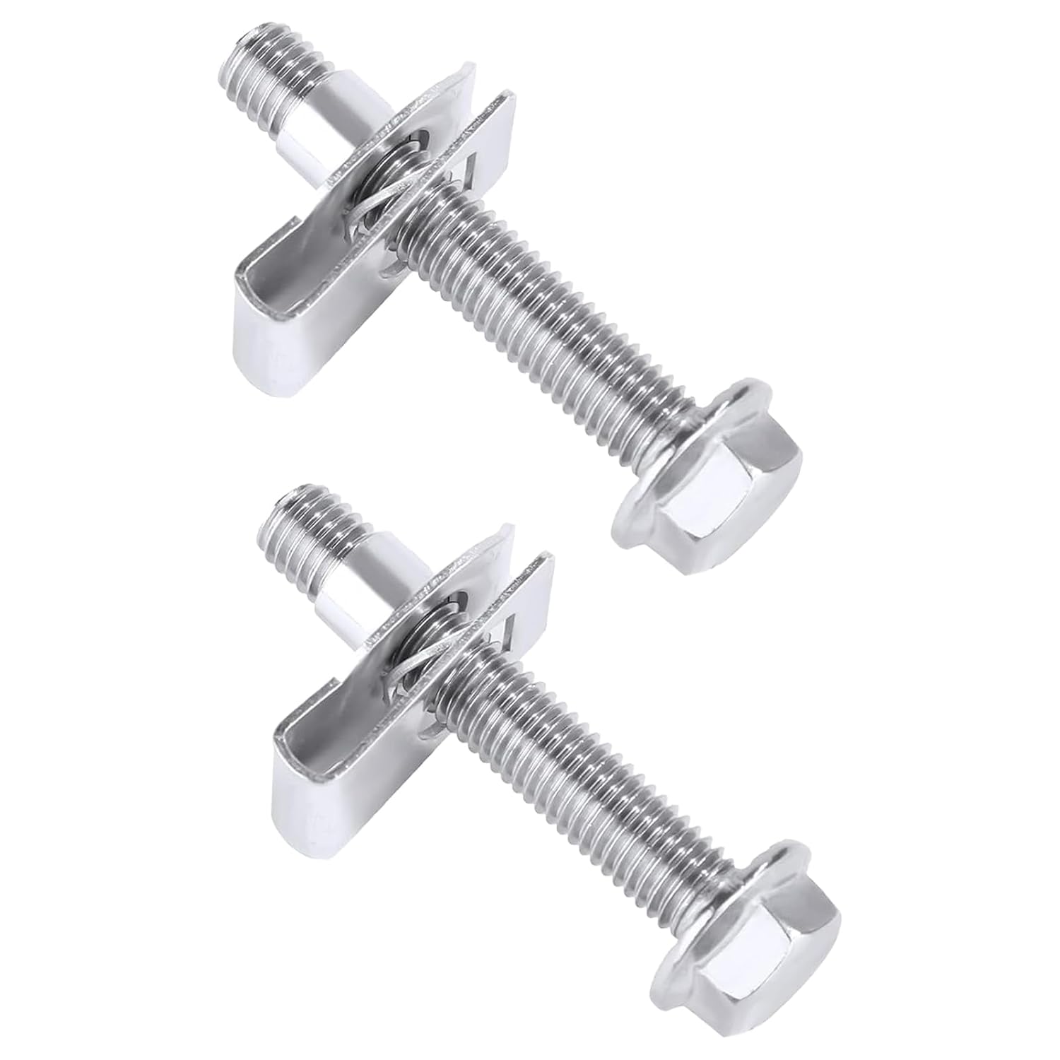 Fuel Tank Strap Bolts, 304 Stainless Steel Tank Strap Hardware Kit Compatible With Chevy Silverado Tahoe Suburban Avalanche Colorado, Replace white 91220702MAC2037461