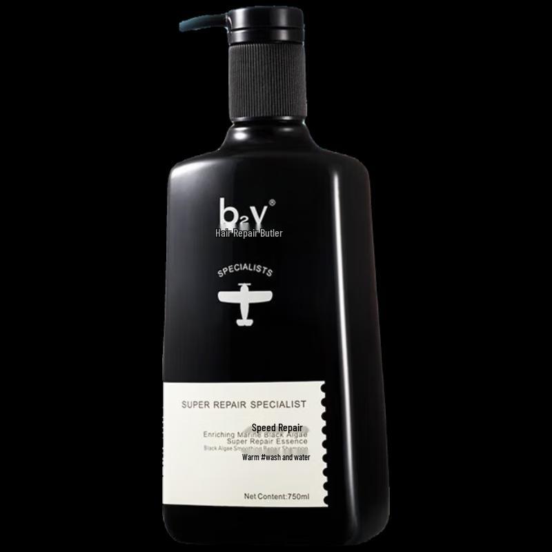 b2v Шампунь для контроля вьющихся волос с черными водорослями black JDST online