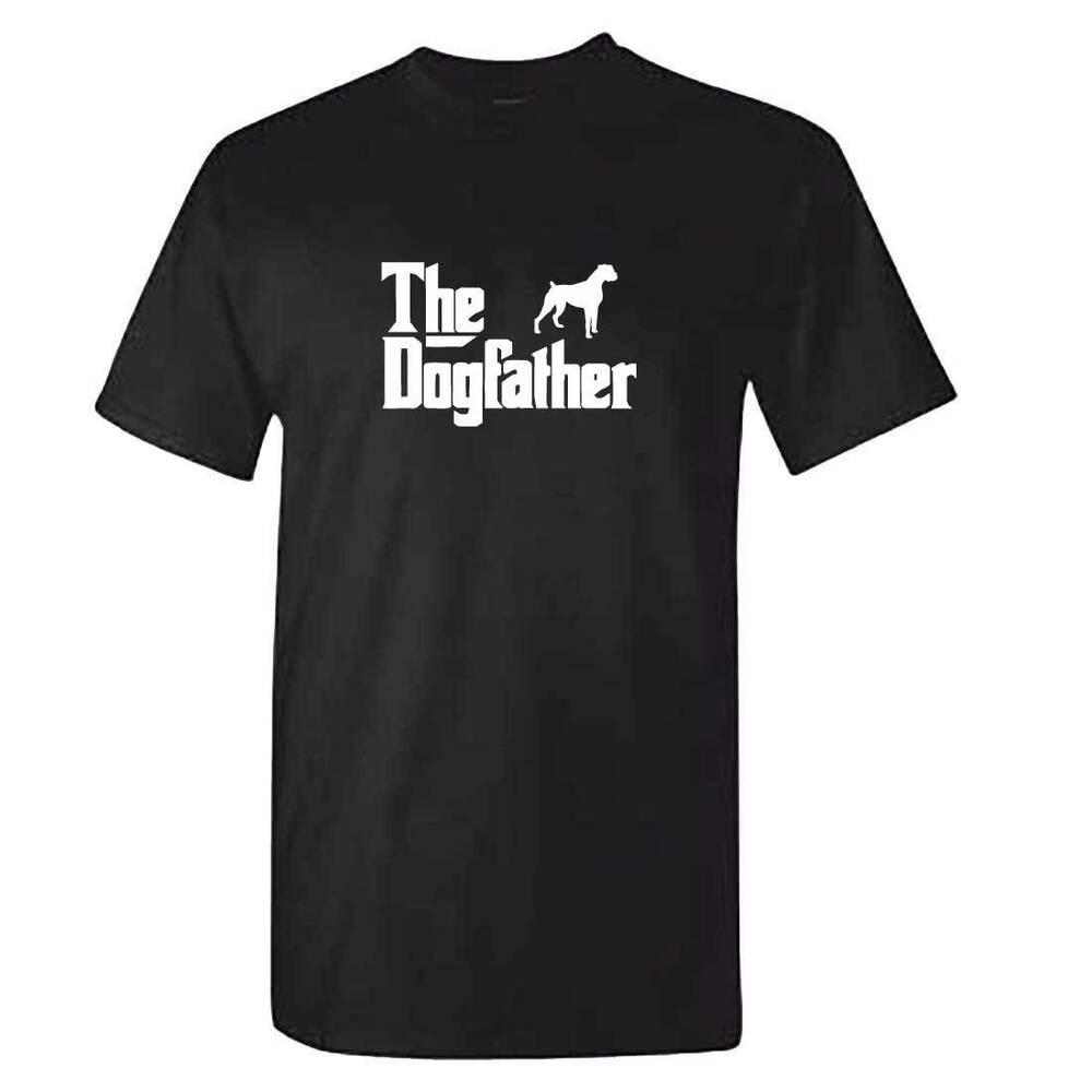 Одежда для собак-боксеров Dog Father Boxerdog Футболки унисекс Dogfather S black 91460000MA7LBW479J