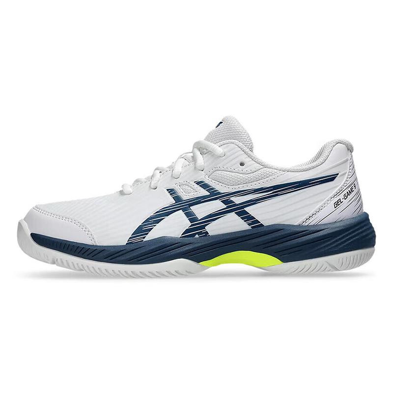 Детские кроссовки Asics Gel Game 9 GS White Mako Blue 1044A052-104 35 white