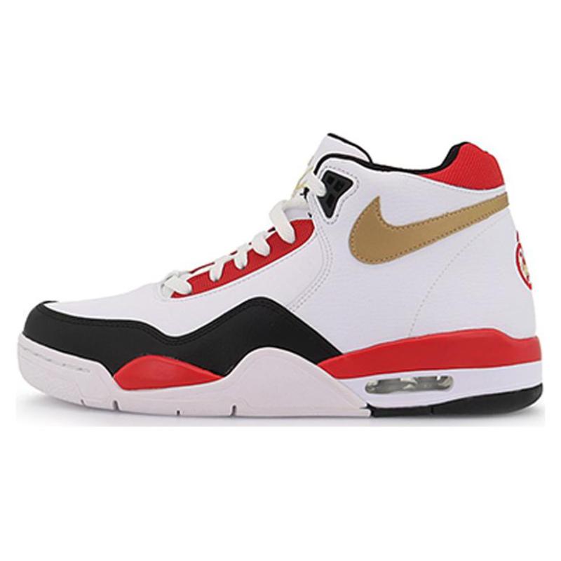 Кроссовки Nike Flight Legacy Белые Красно-Черные DD8493-169 42 white