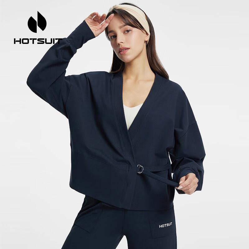 Вязаный кардиган HOTSUIT M black JDST online