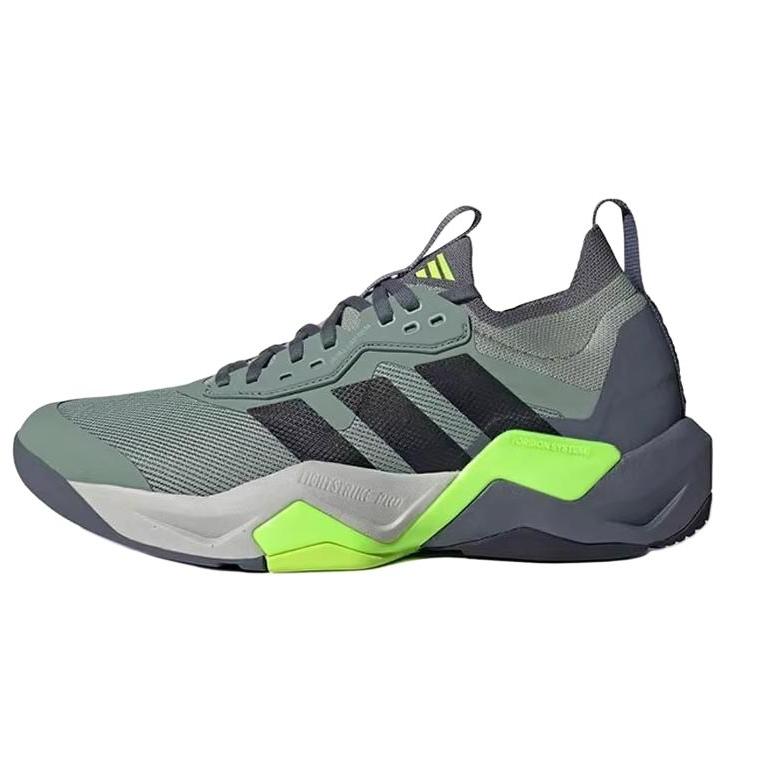 Кроссовки Adidas Rapidmove Adv 2 Hiit Серебристо-зеленый Основной черный Ярко-лимонный JH6167 42 зелёный