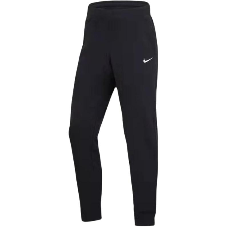 Nike Вышитый логотип Однотонные спортивные штаны Мужские Низ Черный 716831-010 L white