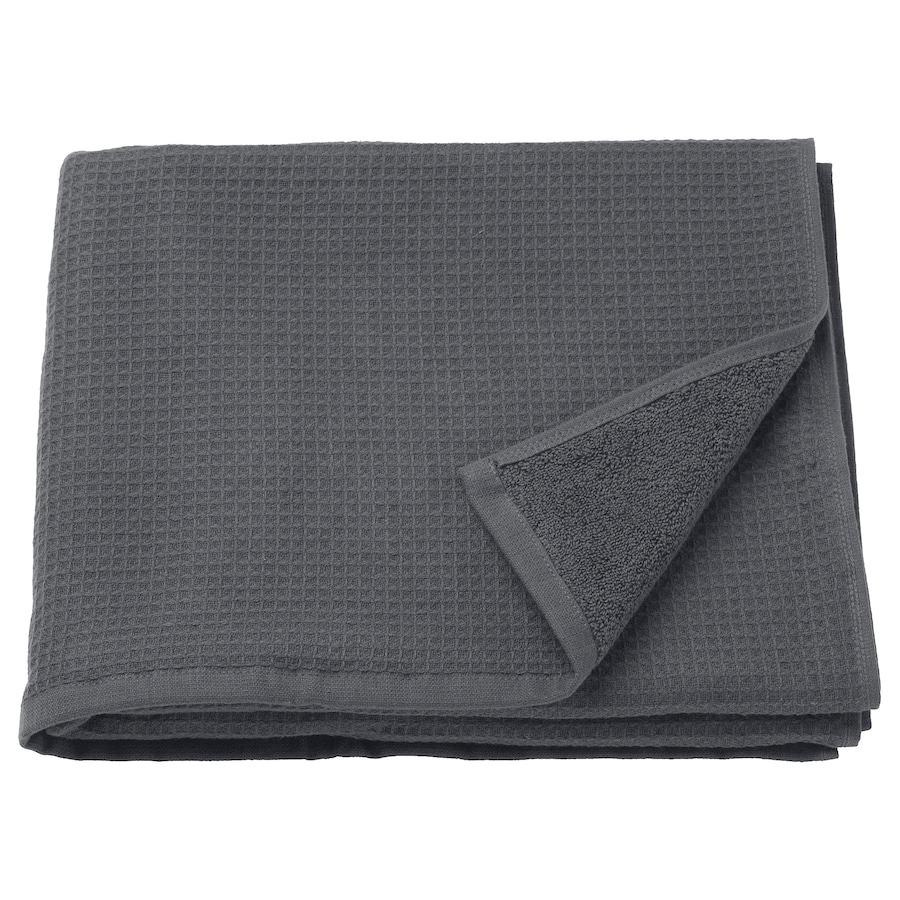 Банное полотенце антрацитовое, SALVIKEN Bath Towel Anthracite,  IKEA gray