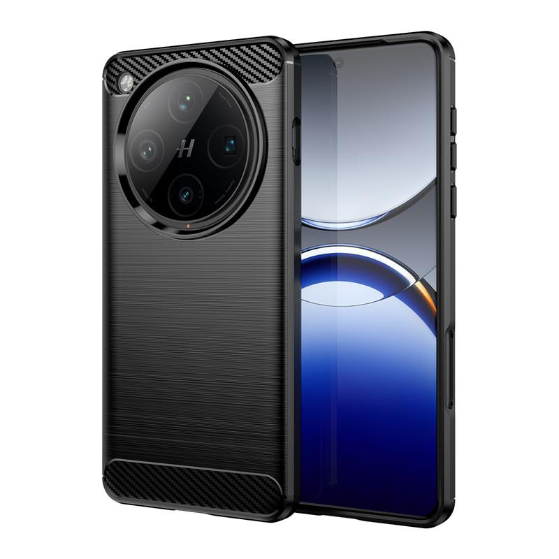 Чехол для OPPO Find X8 Pro Чехол для OPPO Find X8 X8 Pro 5G Противоударный матовый защитный чехол для задней панели телефона из ТПУ для OPPO Find X8 Pro For OPPO Find X8 Pro чёрный case-A1