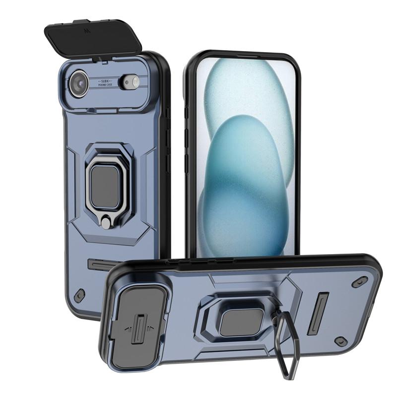 Для iPhone Air Case Чехол Air для iPhone 17 Защитная крышка Air со шторкой для камеры Держатель Бампер Защитные чехлы для телефона Для iPhone 17 Pro Max iPhone Air синий Case-3