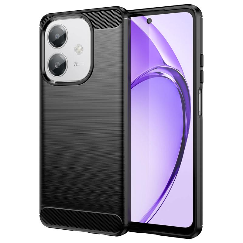 Гибкий ТПУ чехол для OPPO A40 A40M A80 A60 5G A3 Pro A3x Защитная крышка Ударопрочный чехол Fundas Coque Coque OPPO A40 4G чёрный Case-3