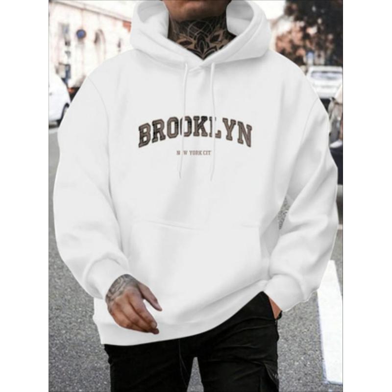 Принт Brooklyn Varsity: Худи, которое переосмысливает тенденции городской моды S белый X-MARS