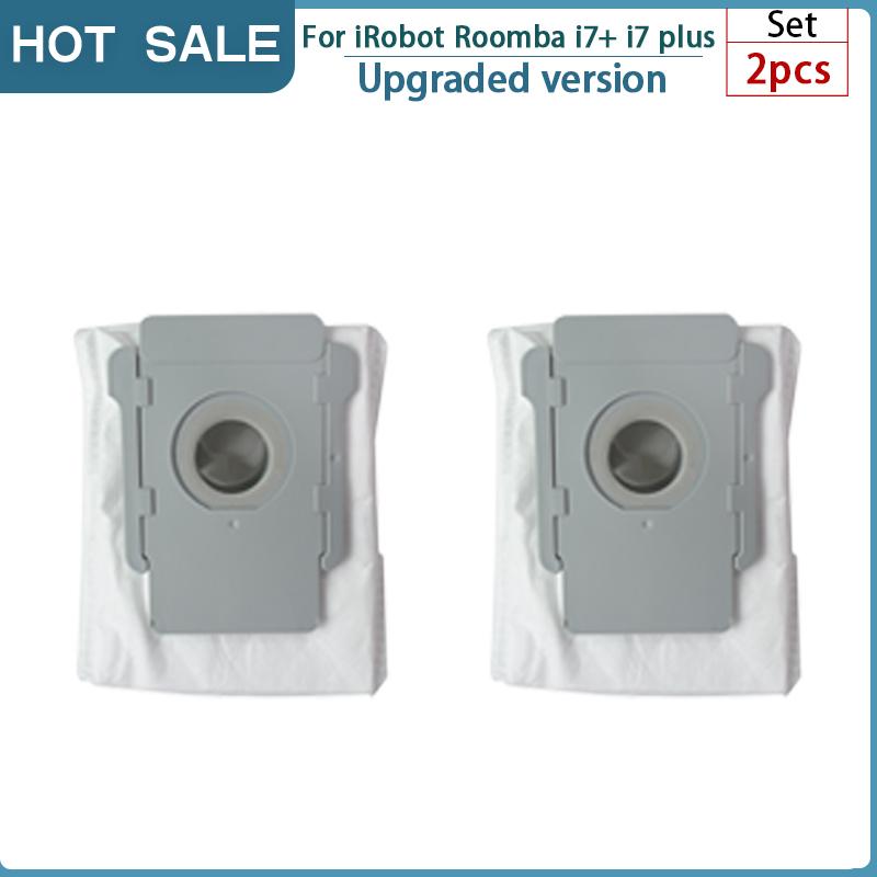 Для iRobot Roomba i7+ i7 plus E5 E6 E7 S9 S9+ Мешки для пыли Аксессуары мешки для робота-пылесоса Замена Грязные мешки Запасные части gray Live a beautiful life in your home