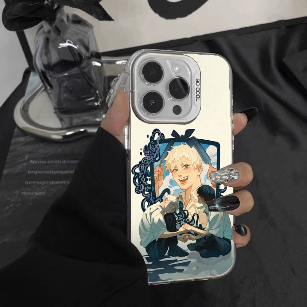 S-Summer H-Hikaru Умер Для iPhone 17,16,15,14,13,12,11,Mini,Pro,E,SE4,XS,MAX Белый Матовый Чехол-Конфета iPhoneX white CozyHomeDecor