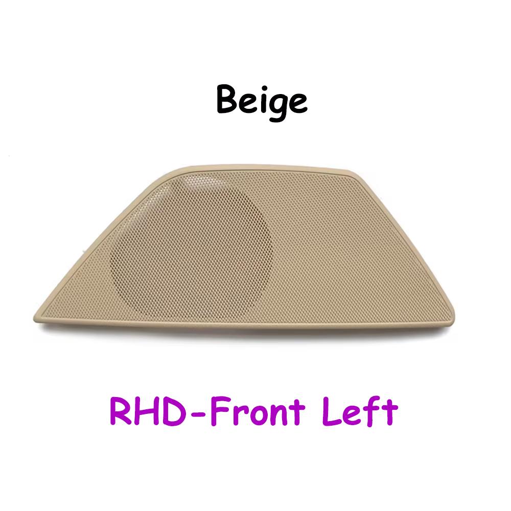 RHD Right Side Driver Cars Front Interior Door Loudspeaker Cover ForBMW 5 Series F10 F11 F18 520 523 525 530 535 2009-2017 RHD Left Beige beige hmxbdy