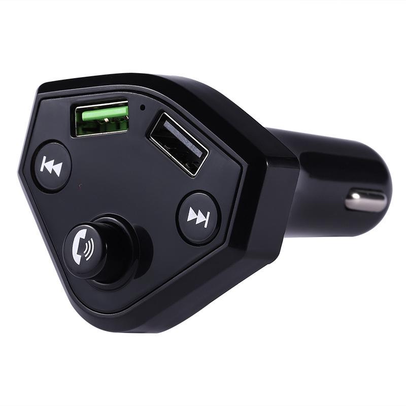 X3 Автомобильный Bluetooth FM-передатчик и мобильное зарядное устройство F5 black Toys Space