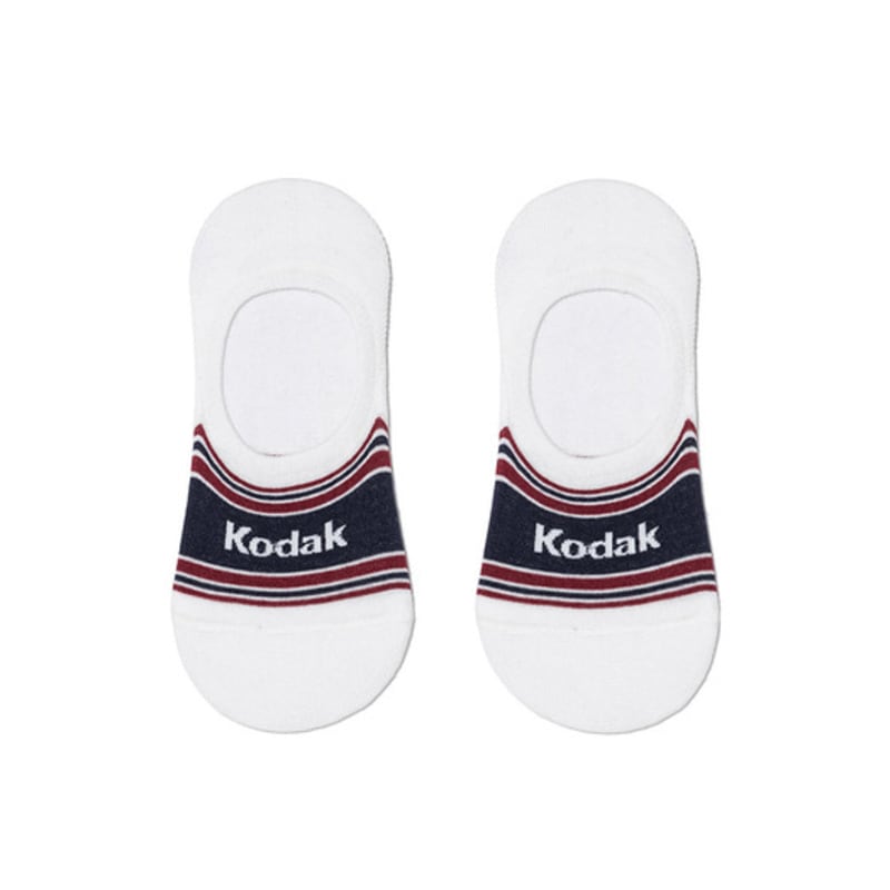 KODAK Apparel Полосатые носки-невидимки МУЛЬТИ ЦВЕТА SM240 white