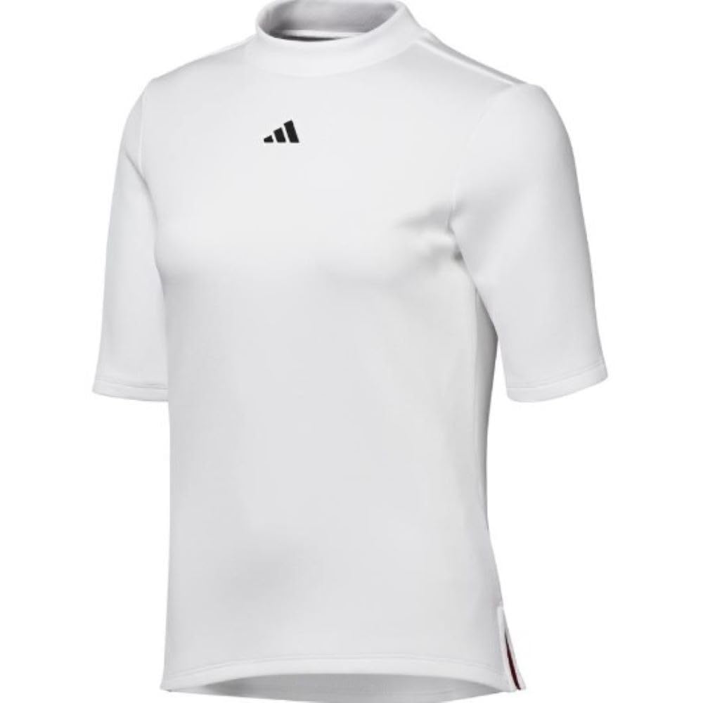 Женская гольф-рубашка Adidas Golf с коротким рукавом и воротником-стойкой, Белая white Omi Japan Products