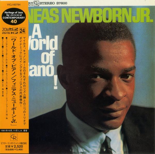 CD PHINEAS NEWBORN  World of Piano VICJ60784 CONTEMPORARY 2001 Япония ObiJazz Б/у gray RecordCityJP