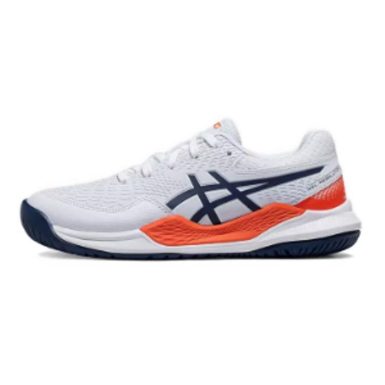 Детские кроссовки ASICS Gel Разрешение 9 GS White Blue Expanse 1044A067-103 39.5 white