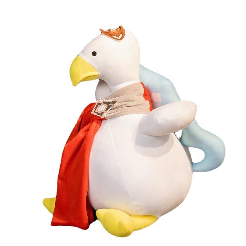 Оригинальная кукла God Dali Duck, плюшевая подушка для сна, игровая периферийная кукла, детский подарок, два юаня разноцветный DERAM ONE
