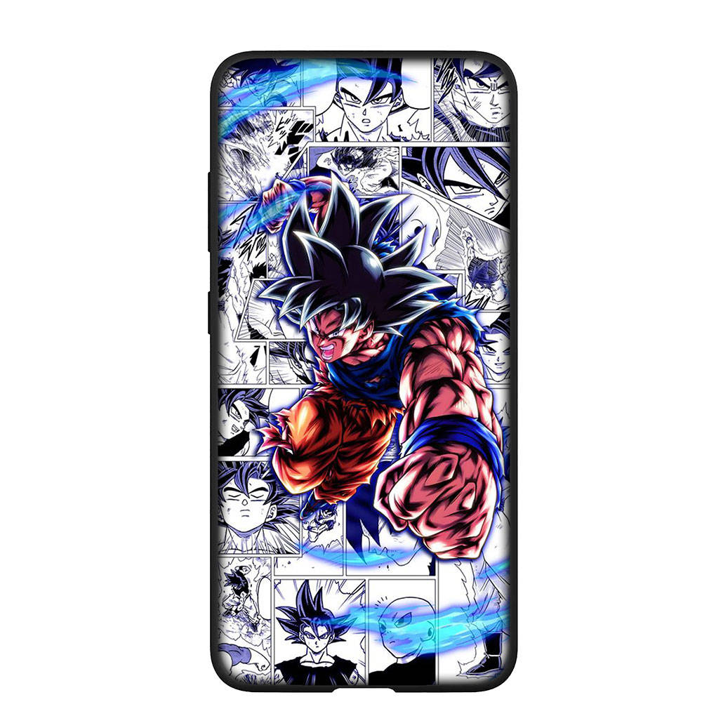 Чехол для телефона Samsung Galaxy S23 S24 iPhone 16 15 14 Xiaomi Redmi Note 13 12 11 8 Plus 10 9 Pro Max X XR OPPO Huawei Cartoon Dragon Ball Z Goku Cover for Samsung Galaxy Note 10 Plus олений Bandai