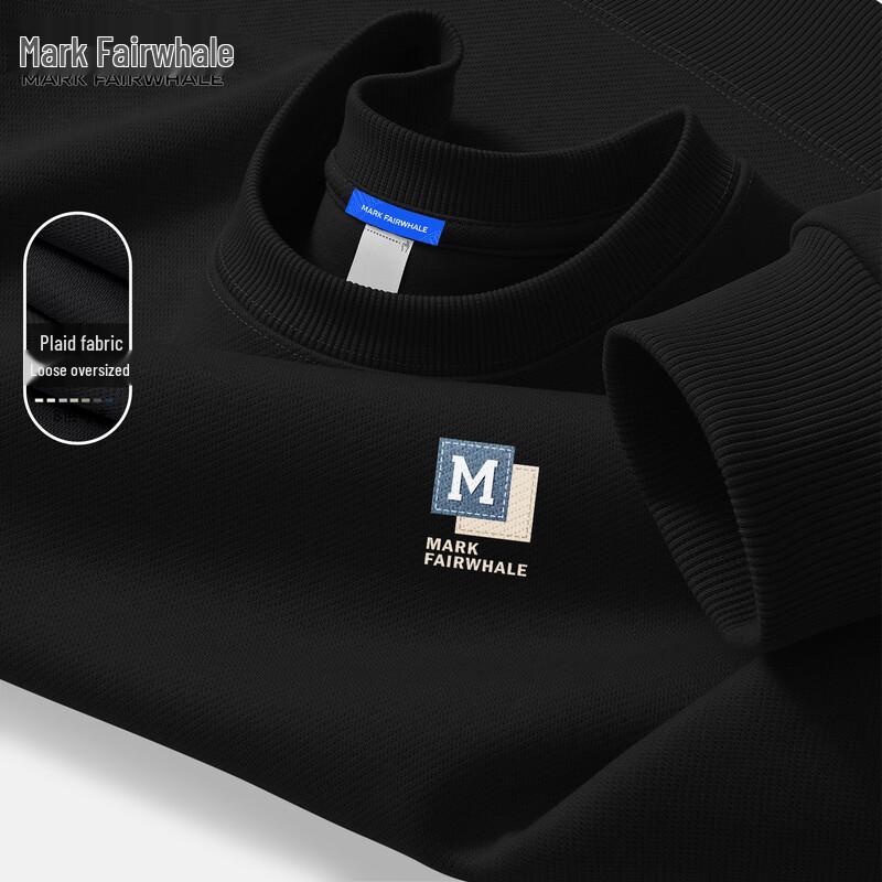 Мужская повседневная толстовка с круглым вырезом Mark Fairwhale L black
