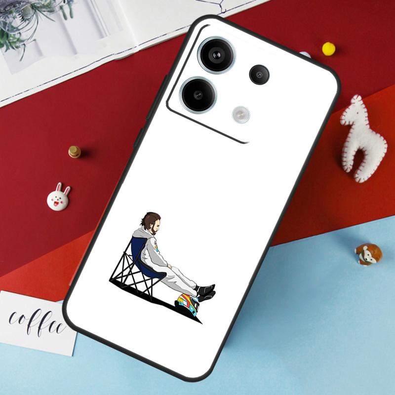 Чехол F1 Racing Fernando Alonso 14 для Xiaomi Redmi 13C 12C 10C 9C 10A Redmi Note 11 9 10 12 13 Pro 9S 10S 11S 12S Redmi Note 12S gray mart118