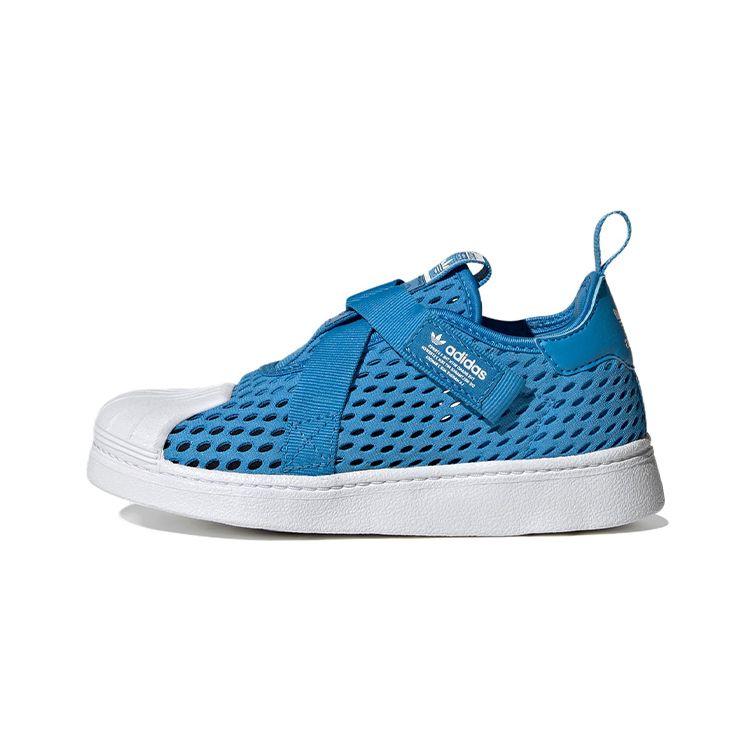 Adidas Originals 360 Cf Низкие Детские Скейт-Кеды Детские Кроссовки Белый Синий HQ4054 33½ gray