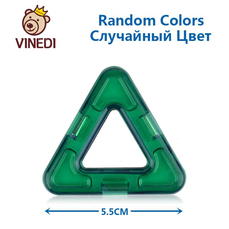 VINEDI Большой размер Магнитные блоки Магнитный конструктор Набор Модель и Строительная игрушка Магниты Обучающие игрушки для детей красно-коричневый Specials