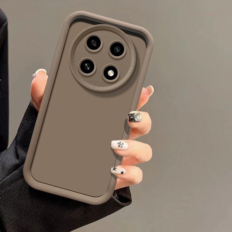 Чехол для Realme 13+ Чехол для телефона Realme 13 Plus REALME P1 Speed RMX5002, RMX5000 Защита от падения Роскошный Матовый Мягкий Чехол Realme P1 Speed gray X-100H