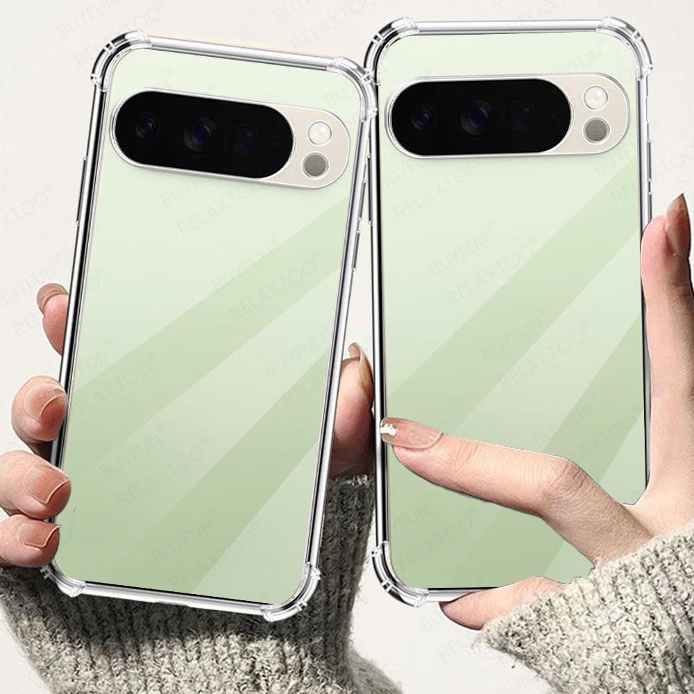 Для Google Pixel 10 Pro XL Чехол Прозрачный Мягкий Задний Ударопрочный Чехол Pixel10 Pixel10Pro Pixel10ProXL Прозрачные Чехлы For Pixel 10 Pro прозрачный 100h