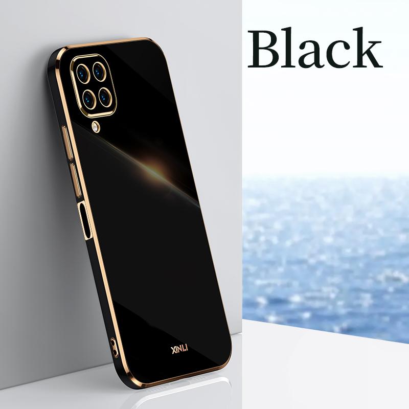 Мягкий силиконовый чехол для телефона с зеркальным покрытием для Samsung Galaxy S21 S20 S10 Plus Ultra FE A22 A32 A72 A82 M32, защитный чехол для объектива, силиконовый чехол из ТПУ Samsung Galaxy S21 Ultra black CH