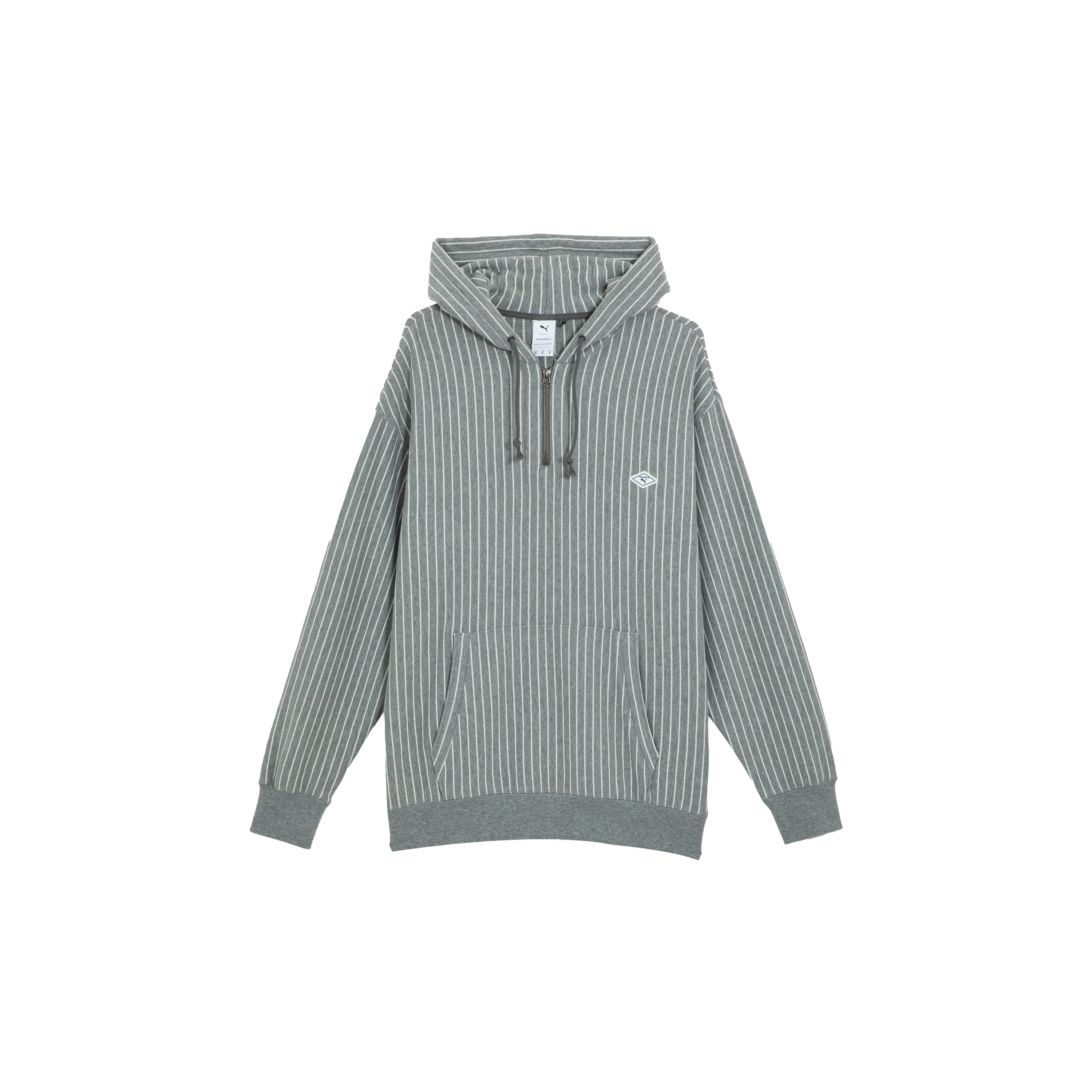 Худи Puma x Nanamica Striped Hoodie Grey Men Tops 539853-03 XS gray