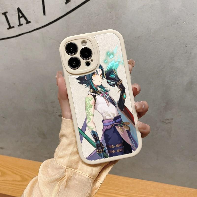 Чехол для телефона Genshin Impact Xiao для IPhone 14 11 12 13 Pro Max X XR XSMax 6 6S 7 8 Plus SE 2022, мягкий чехол для телефона цвета овчины iPhone 14 white mart61