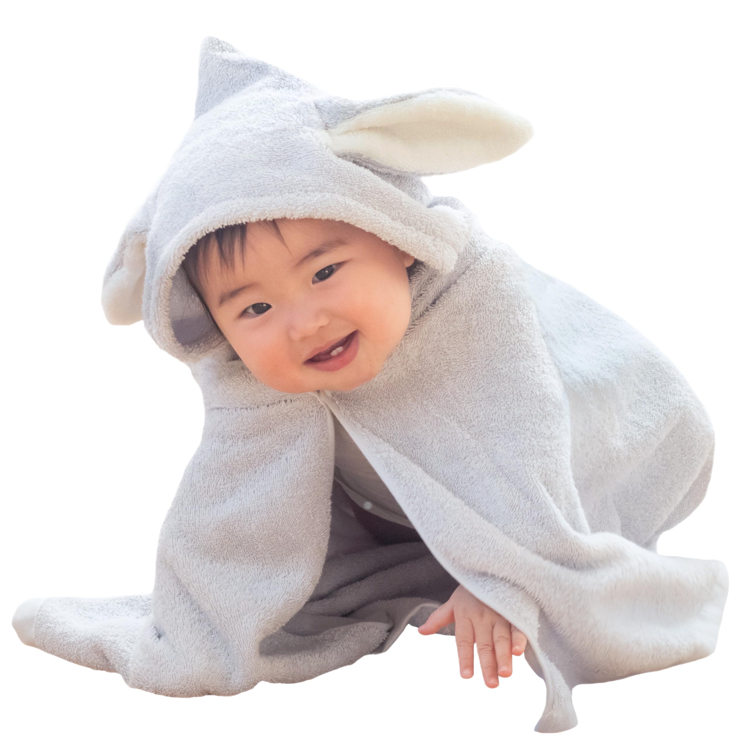 Muko Towel органический детский банный халат детский подарок Сделано в Японии Senshu Towel Кролик gray muco towel