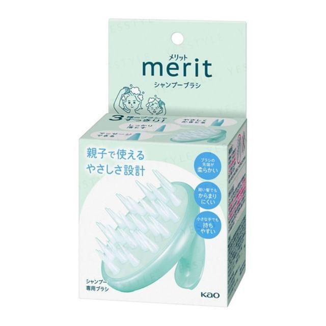 Kao - Шампунь для кожи головы Merit с мягкой щеткой white Beauty Luxe