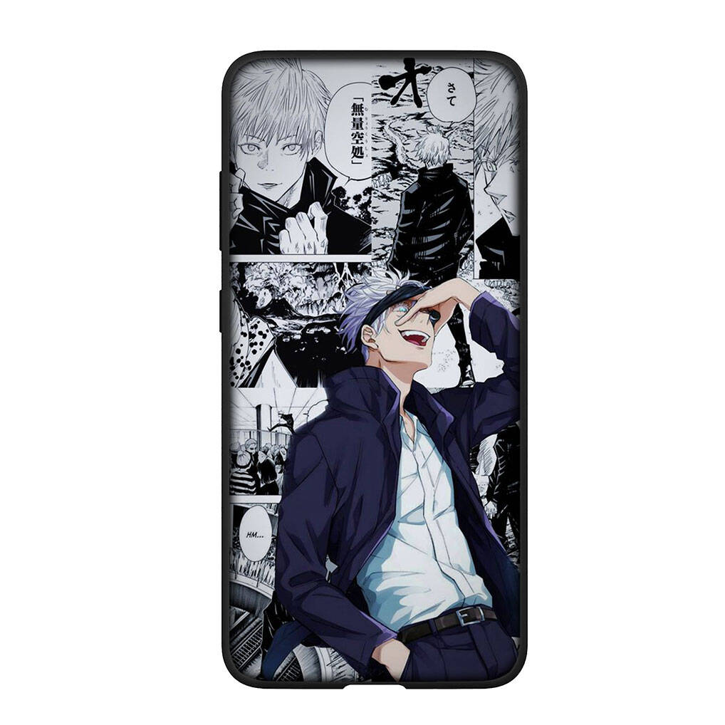 для Samsung Galaxy S25 S24 iPhone 17 16 15 Xiaomi Redmi Note 14 13 12 11 Plus Pro Max A37 Чехол для телефона Jujutsu Gojo Satoru Kaisen Обои OPPO Huawei for Samsung Galaxy A53 5G болюс MINISO