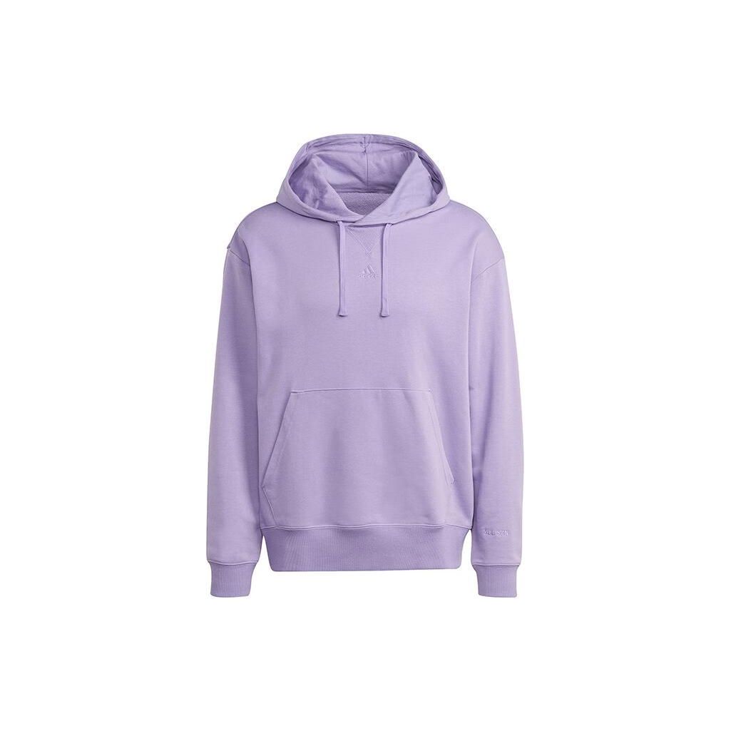 Adidas Однотонная толстовка с капюшоном с логотипом, мужская, фиолетовая IC9764 L gray