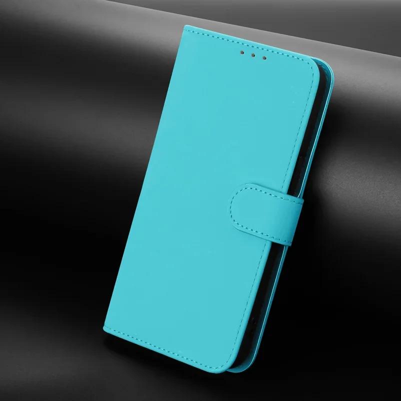 Для Galaxy A04 бумажник кожаный флип-чехол SamsungGalaxyA04 защитный чехол Coque Fundas Shell для Samsung Galaxy A04 For Samsung A04 blue WHOP-A1