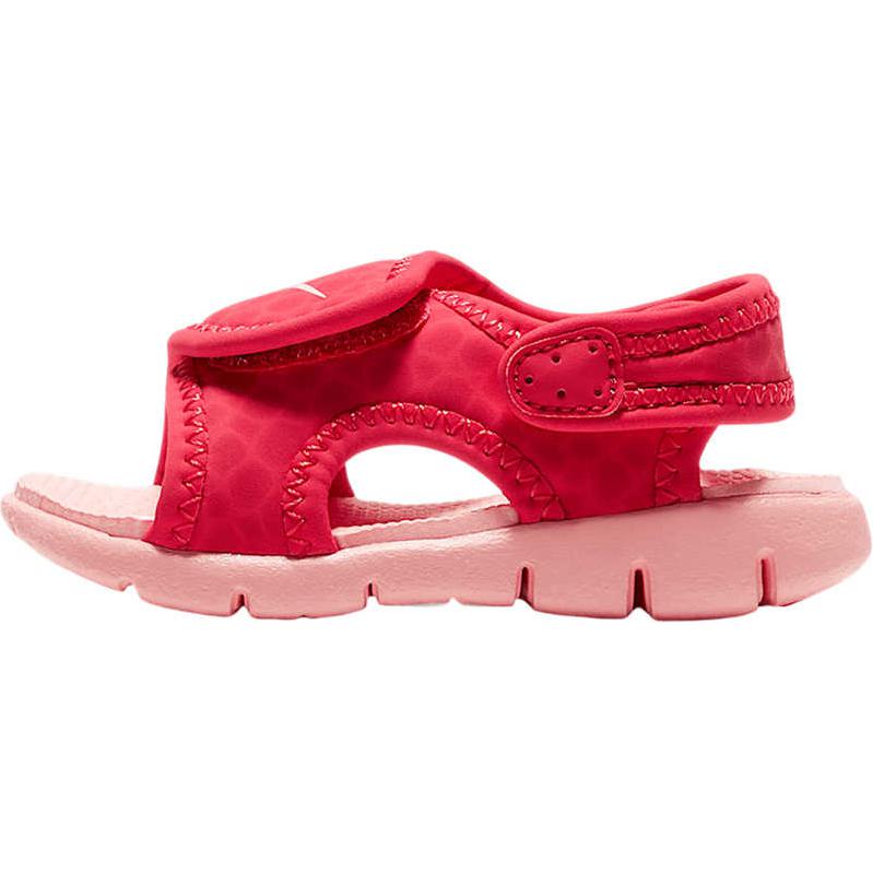 Nike Sunray Adjust 4 TD Tropical Pink Baby Sandals Bleached-Coral 386521-608 23.5 red